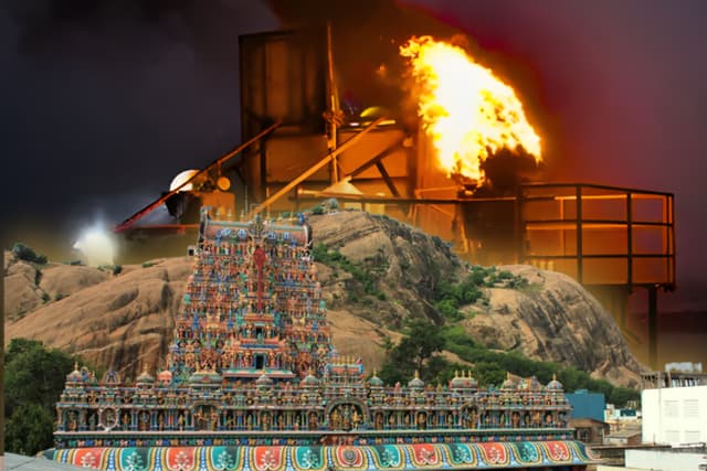 The Deepathoon sits on Thiruparankundram, home to one of the six sacred abodes of Murugan, a temple with layers of history, inscriptions, and devotional practice stretching back centuries.