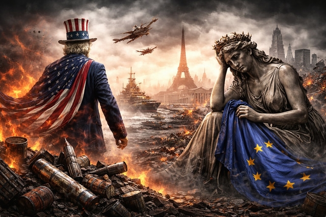 Rogue State Meets A Paralysed Partner: How The US And Europe Are Eroding Their Own Power