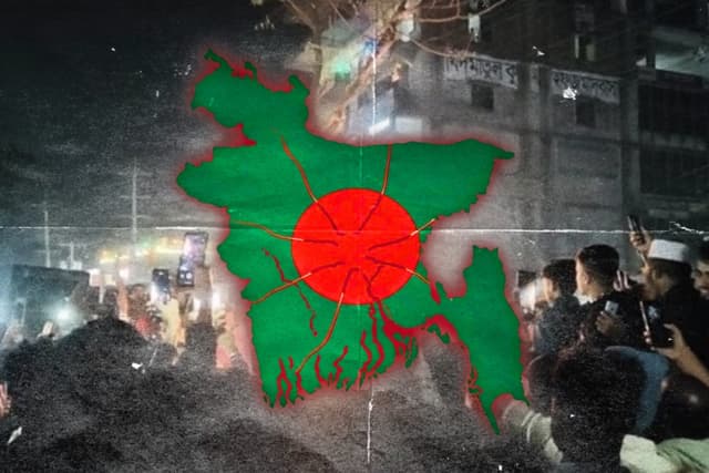 Bangladesh recorded large-scale violence against Hinuds and other minorities since Sheikh Hasina's ouster in August 2024(Graphics by Swarajya)