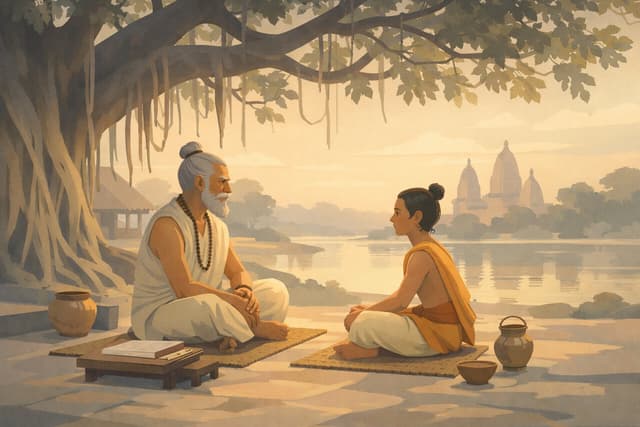 Guru-Shishya relationship was not an isolated power dynamic but part of a broader social framework where knowledge transmission was everyone's responsibility