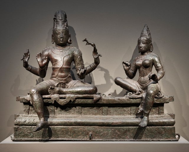Shiva and Uma (Somaskanda) from 12th century. (Img credit: Smithsonian)