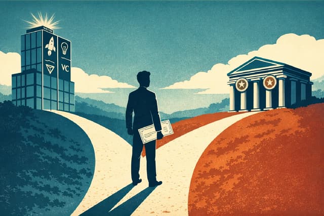 Thousands of families are choosing between market-validated credentials and government-recognised degrees.