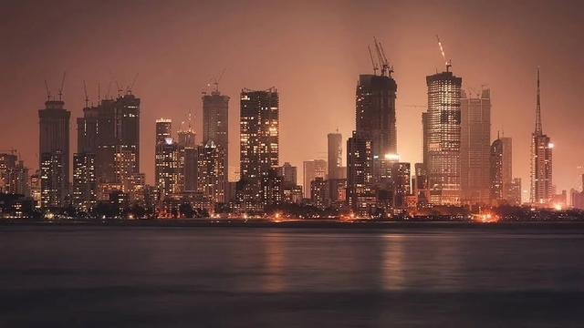 Lower Parel skyline.