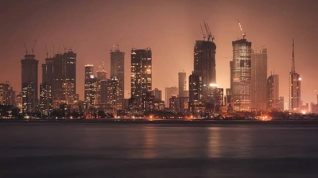 Lower Parel skyline.