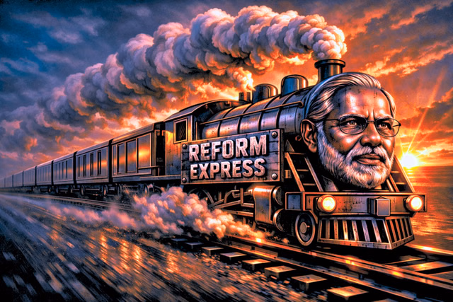 The Prime Minister must now express himself forcefully about his commitment to the Reform Express.