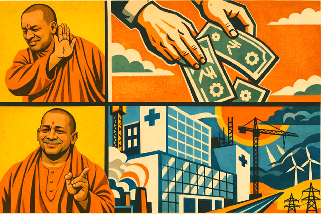 The Yogi Playbook (Graphics by Swarajya)