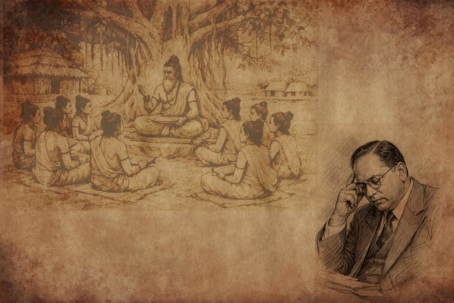 Dr. Ambedkar considered the pre-Buddhist pre-Smriti era Gurukul system as highly positive.