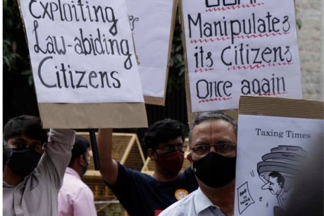 Property tax protest organised by BNP