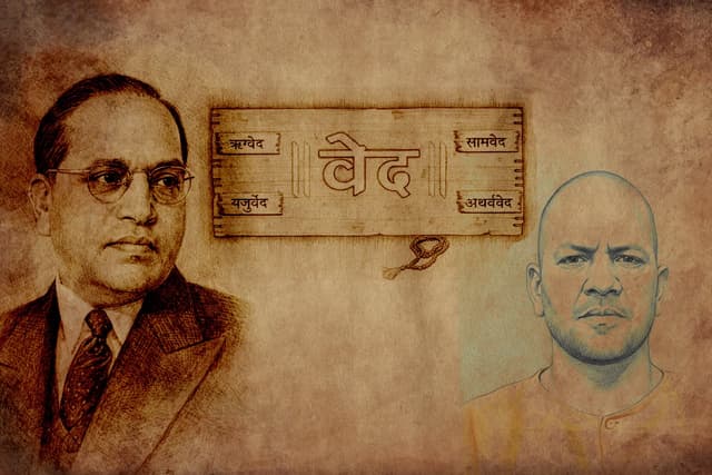 Dr. Ambedkar praised the vitality of Vedic wisdom brought out by Swami Vedananda Teertha.