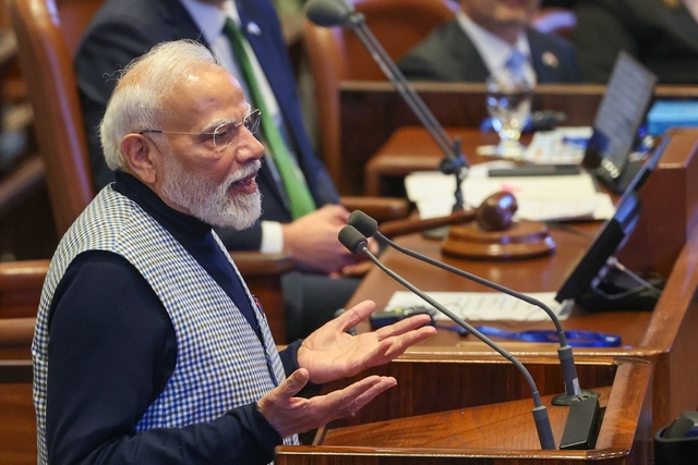 Full Text: PM Modi's Historic Speech At Israeli Parliament