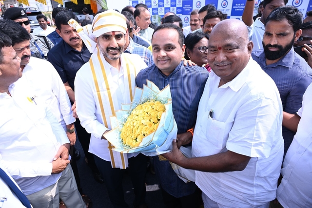 Andhra Pradesh Minister Lokesh Lays Foundation For Rs 2,300 Crore Pharma Facility In Visakhapatnam