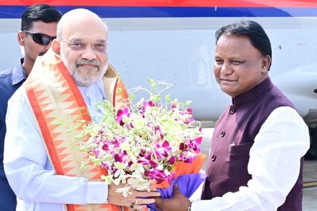 Amit Shah Arrives In Odisha For Packed Schedule, To Inaugurate Major Projects Worth Rs 3,275 Crore