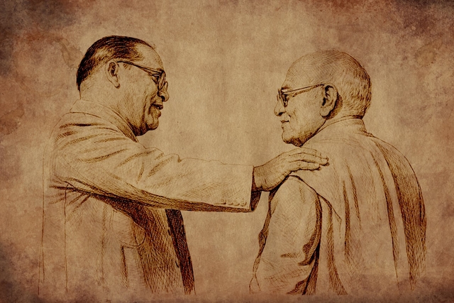 Dr. Ambedkar and Rajaji