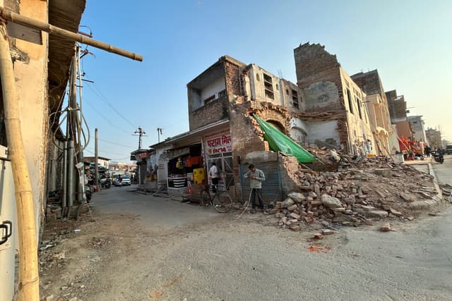 Demolition Debris (Representative Image)