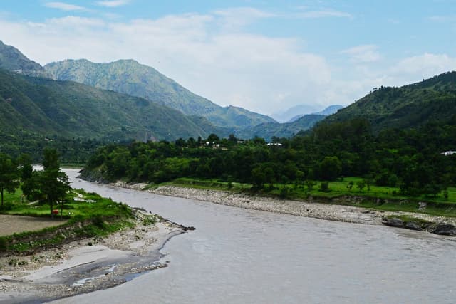 Sutlej River In Himachal