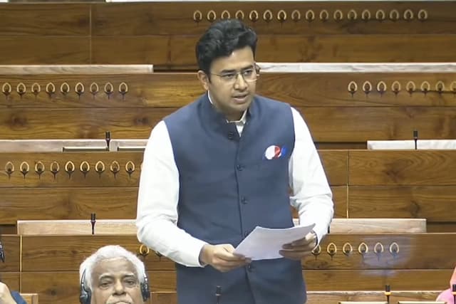 The Parliamentary Select Committee is chaired by BJP MP Tejasvi Surya