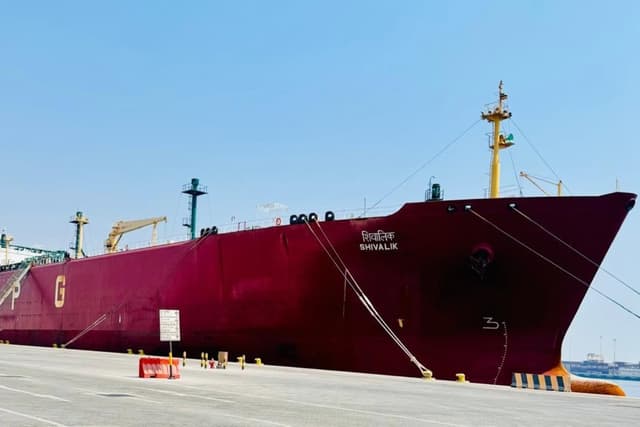 LPG tanker Shivalik (File Photo) (Pic Via SCI)