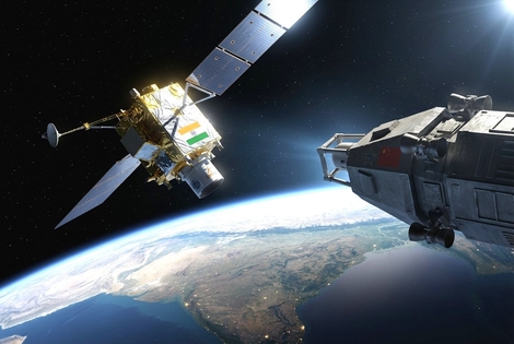 India Is Putting 'Bodyguard' Satellites In Orbit. What They Can Do To Chinese Satellites Is The Real Story